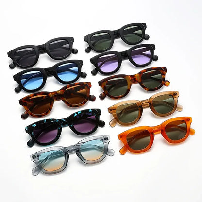 Oval Frame Sunglasses