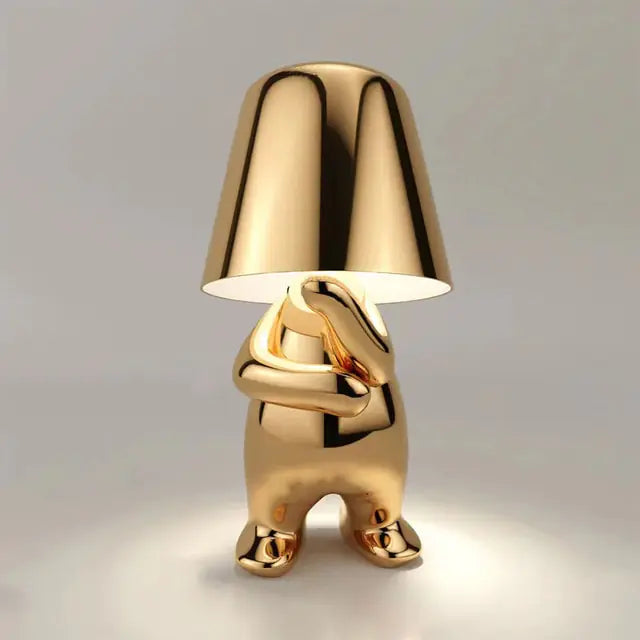 Golden Table Lamp