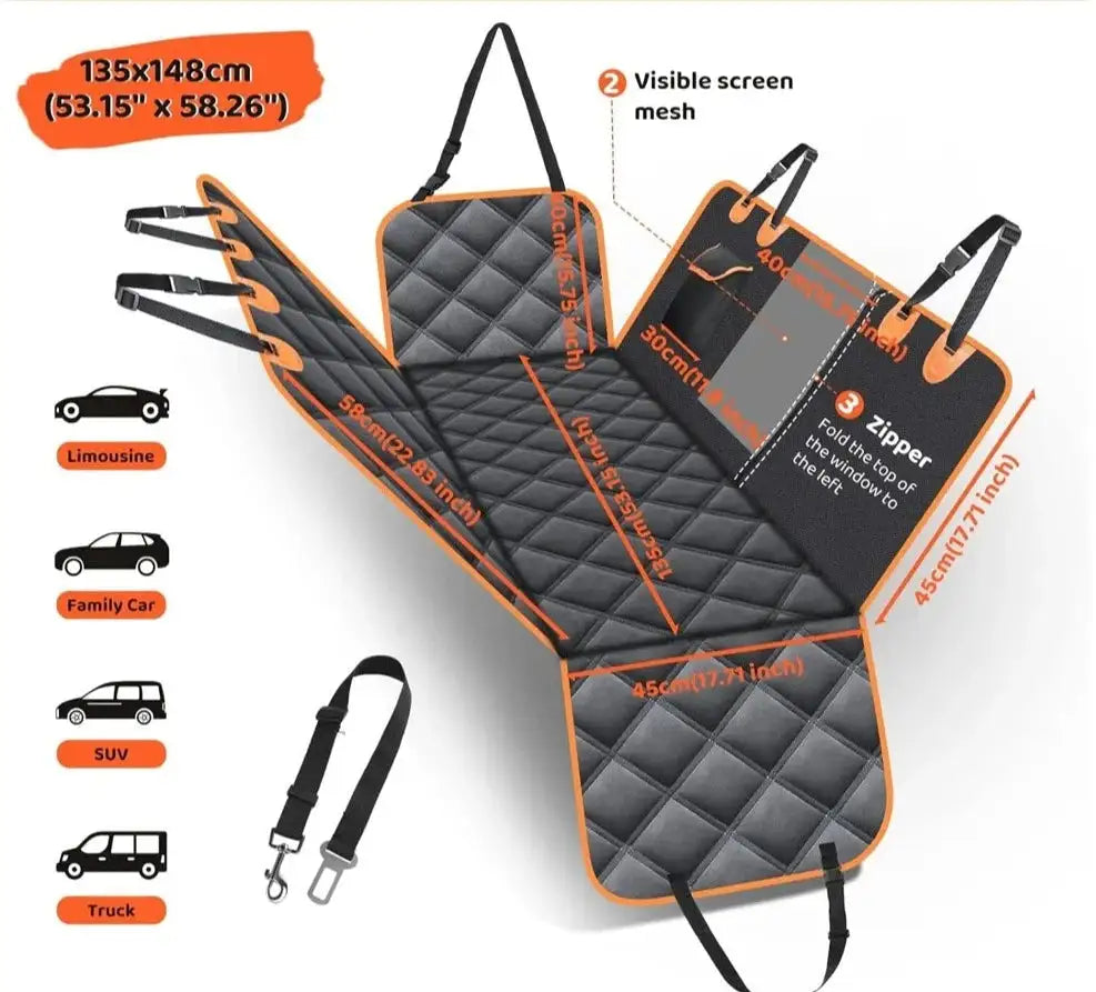 Car Seat Extender For Dogs