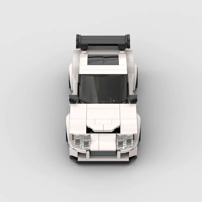 White Lego Car