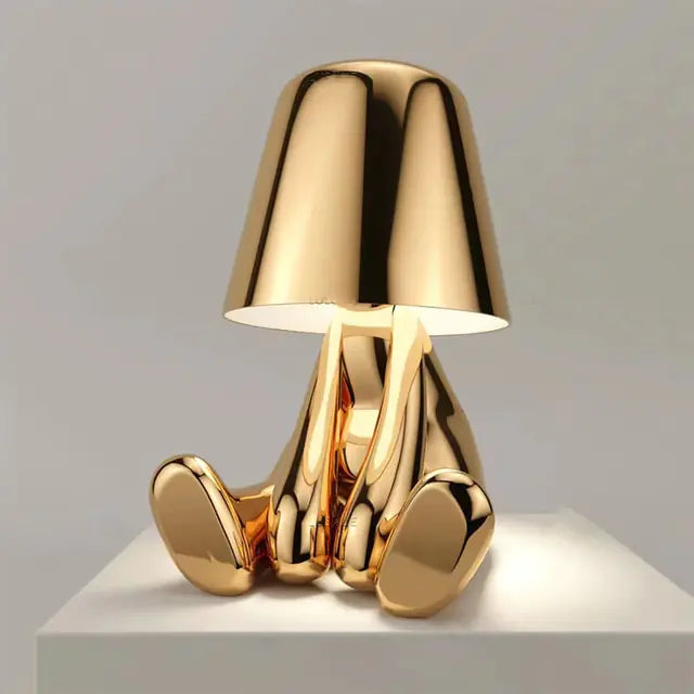 Golden Table Lamp