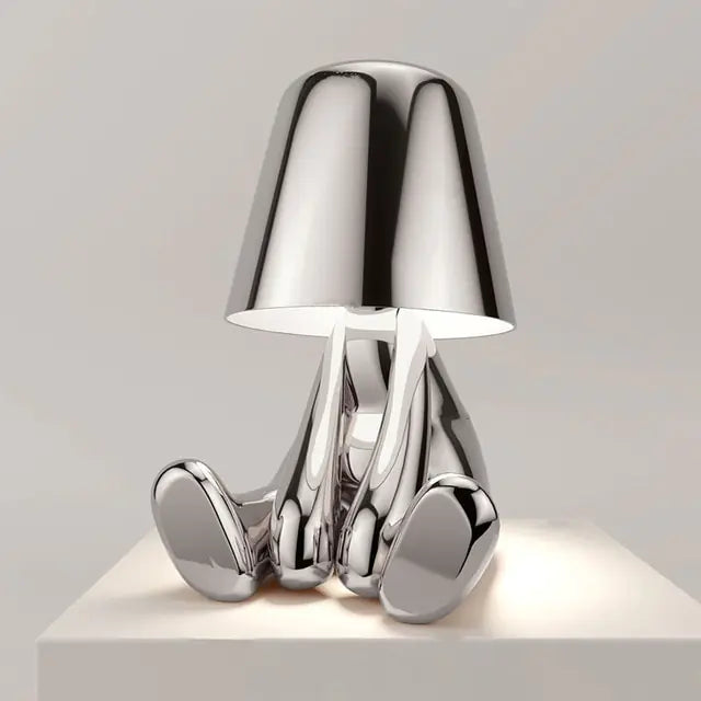 Golden Table Lamp