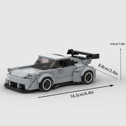 Grey Lego Car