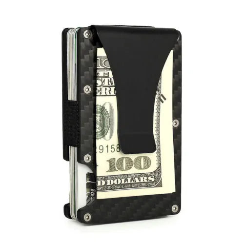 Stainless Steel Elastic Band Wallet