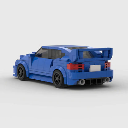 Blue Lego Car