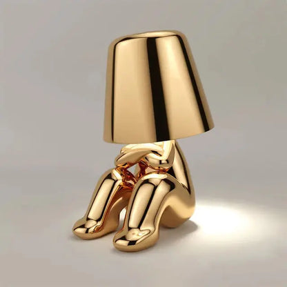 Golden Table Lamp