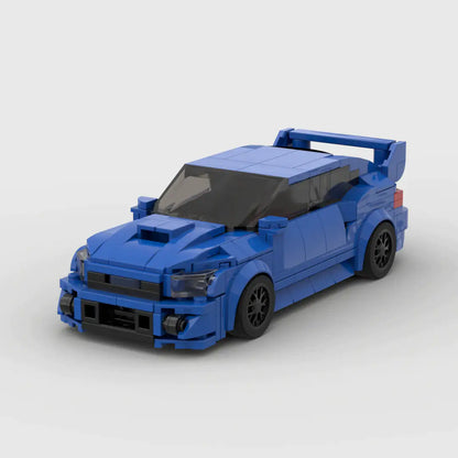 Blue Lego Car