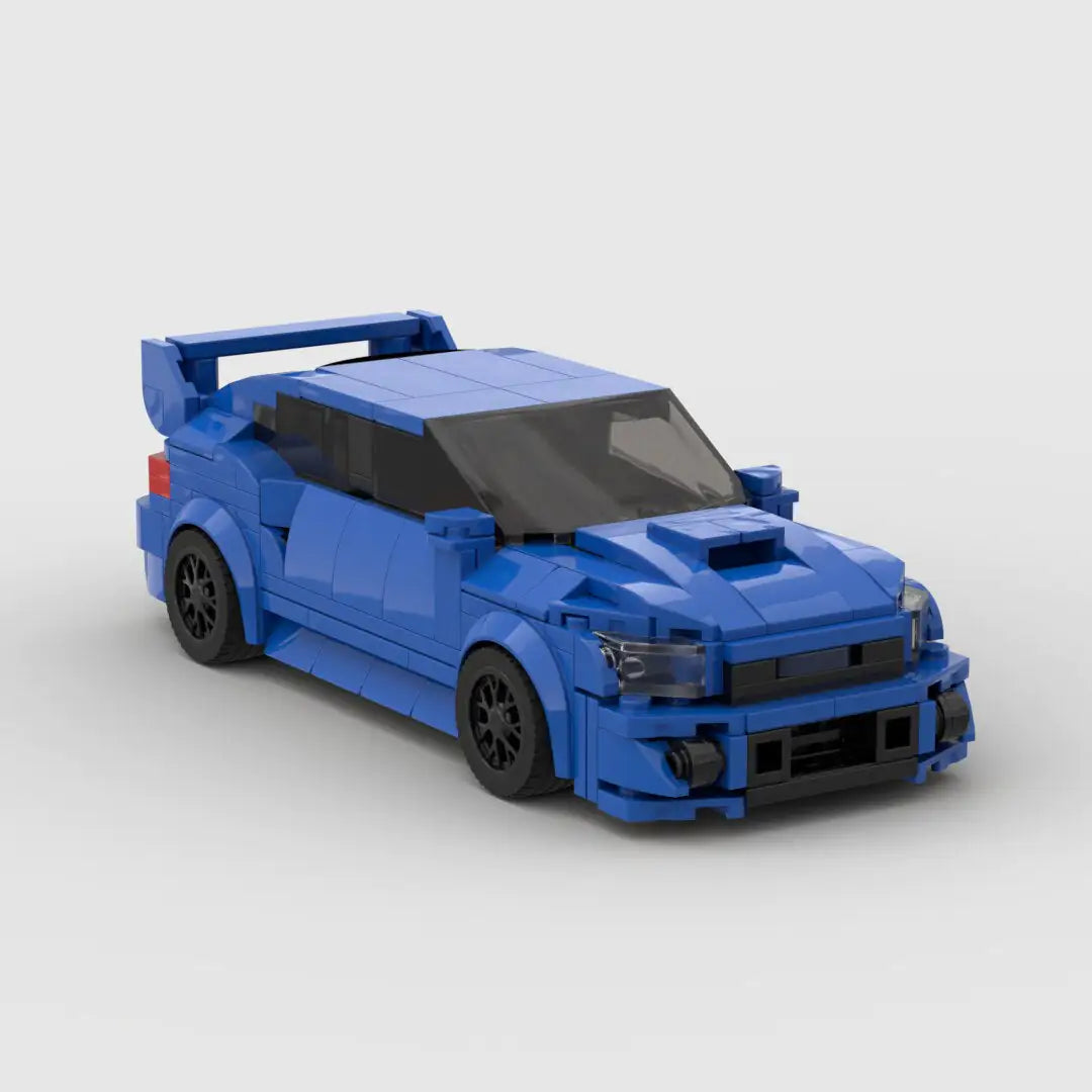 Blue Lego Car