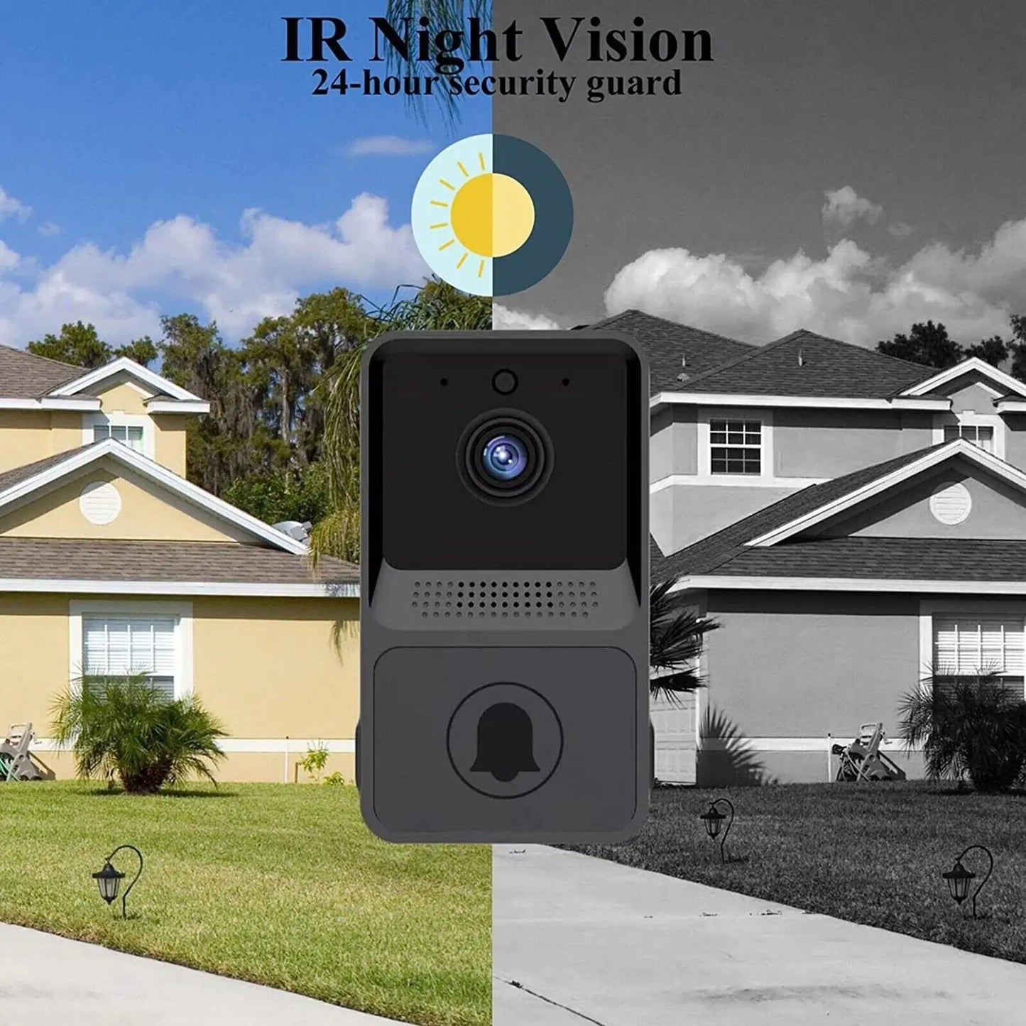 Smart Doorbell Video CameraDoor Ring Bell Chime Security